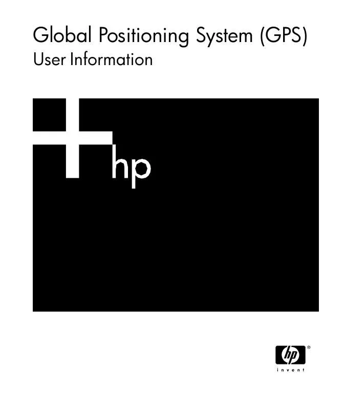 Mode d'emploi HP GLOBAL POSITIONING SYSTEM