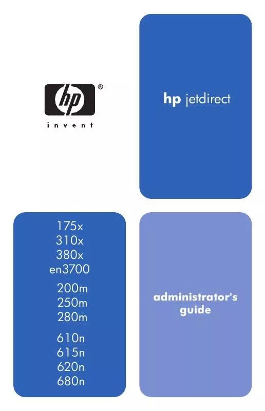 Mode d'emploi HP JETDIRECT 175X