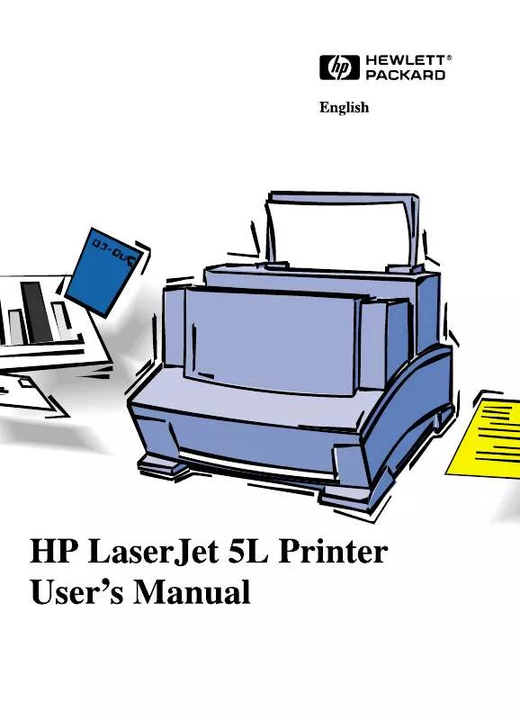 Mode d'emploi HP LASERJET 5L-FS