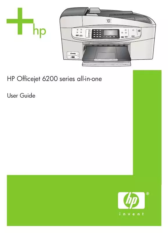 Mode d'emploi HP OFFICEJET 6200