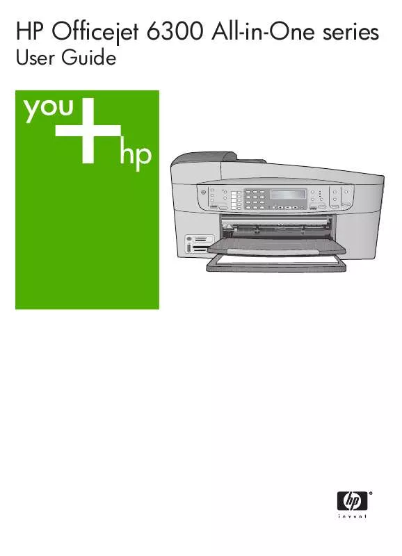 Mode d'emploi HP OFFICEJET 6300