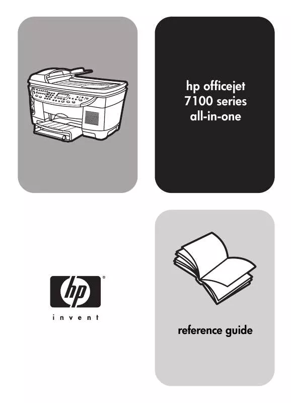 Mode d'emploi HP OFFICEJET 7100