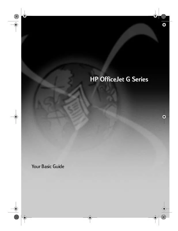 Mode d'emploi HP OFFICEJET G55