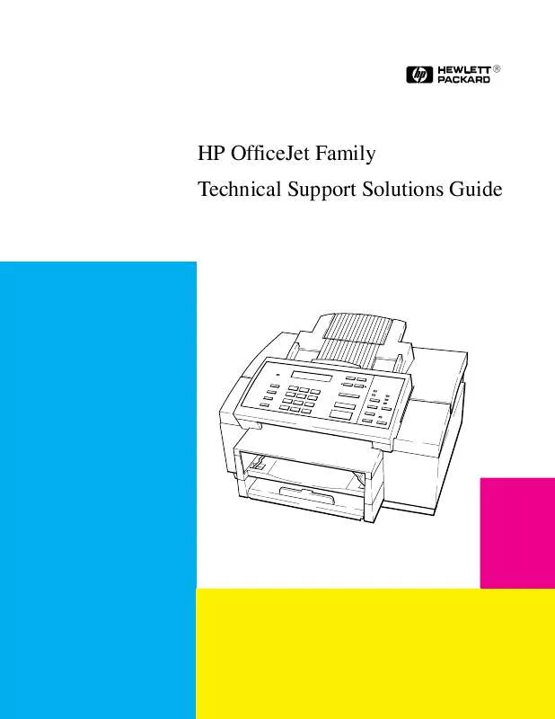 Mode d'emploi HP OFFICEJET OFFICEJET LX