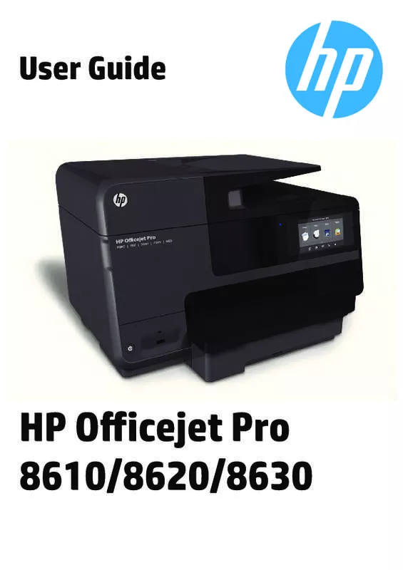 Mode d'emploi HP OFFICEJET PRO 8620