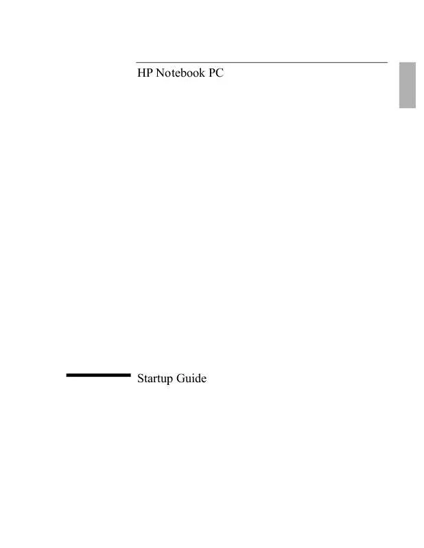 Mode d'emploi HP OMNIBOOK 500