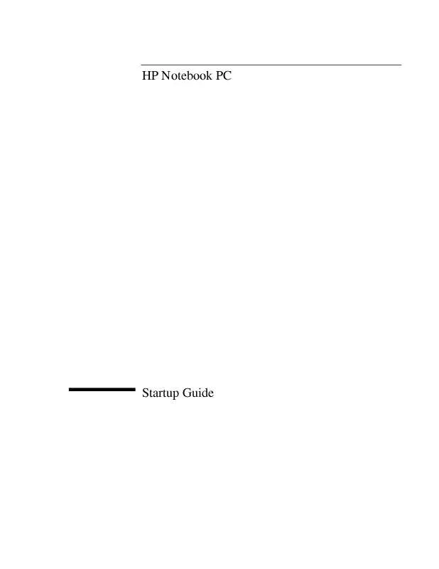 Mode d'emploi HP OMNIBOOK XE4400