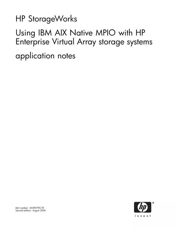 Mode d'emploi HP OTHER MULTI-PATH SOFTWARE-AIX