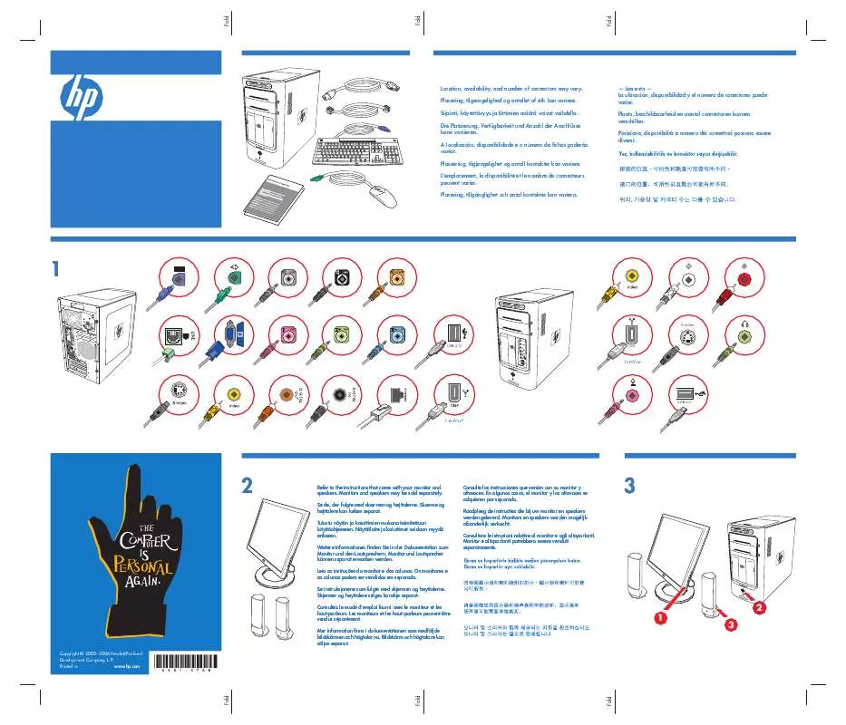 Mode d'emploi HP PAVILION W5600