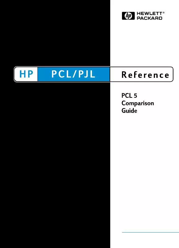 Mode d'emploi HP PCL 5