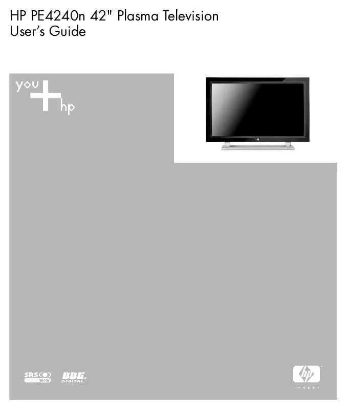 Mode d'emploi HP PE4240N