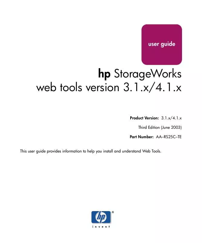 Mode d'emploi HP storageworks 8-el san switch