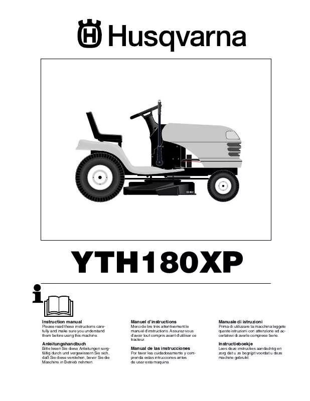 Mode d'emploi HUSQVARNA HEYTH 180KB