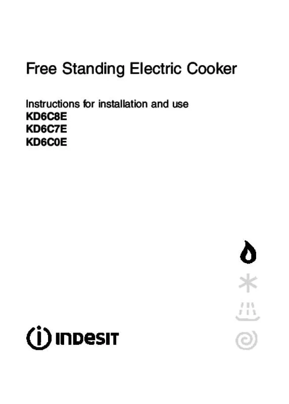 Mode d'emploi INDESIT KD6C7E