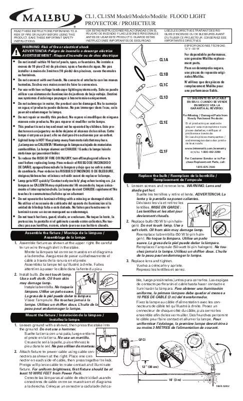 Mode d'emploi INTERMATIC 158CL12812