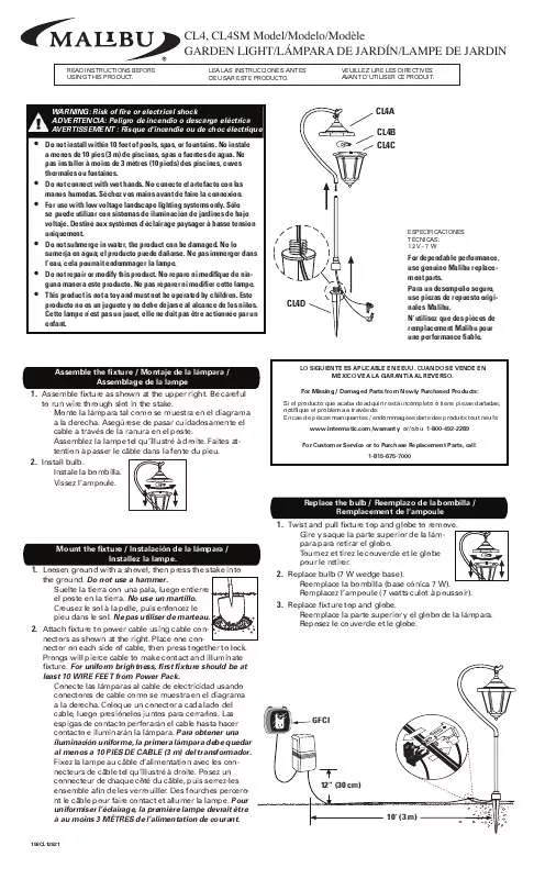 Mode d'emploi INTERMATIC 158CL12821