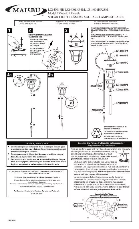 Mode d'emploi INTERMATIC 158LZ12858REF