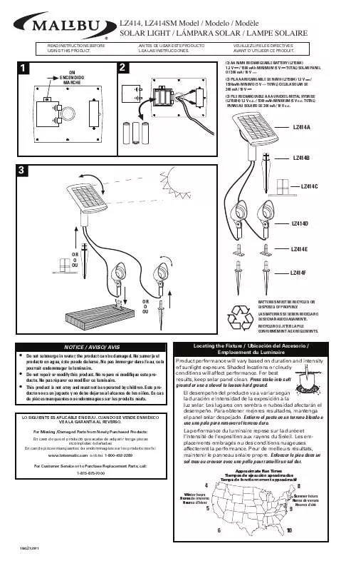 Mode d'emploi INTERMATIC 158LZ12971REF