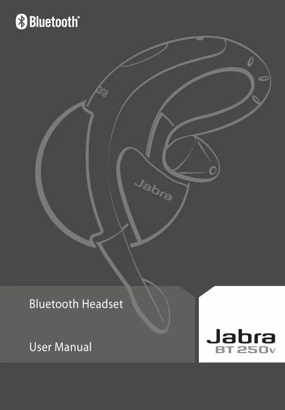 Mode d'emploi JABRA BT 250V