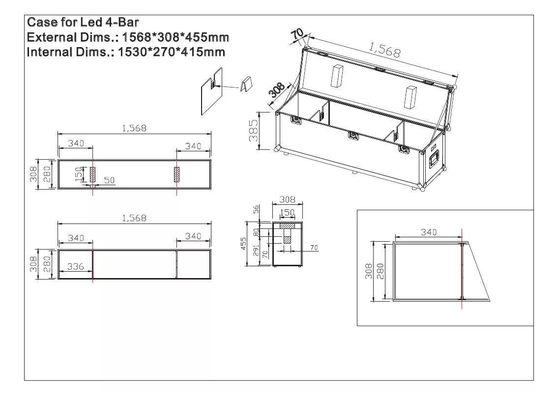 Mode d'emploi JBSYSTEMS LED 4-BAR