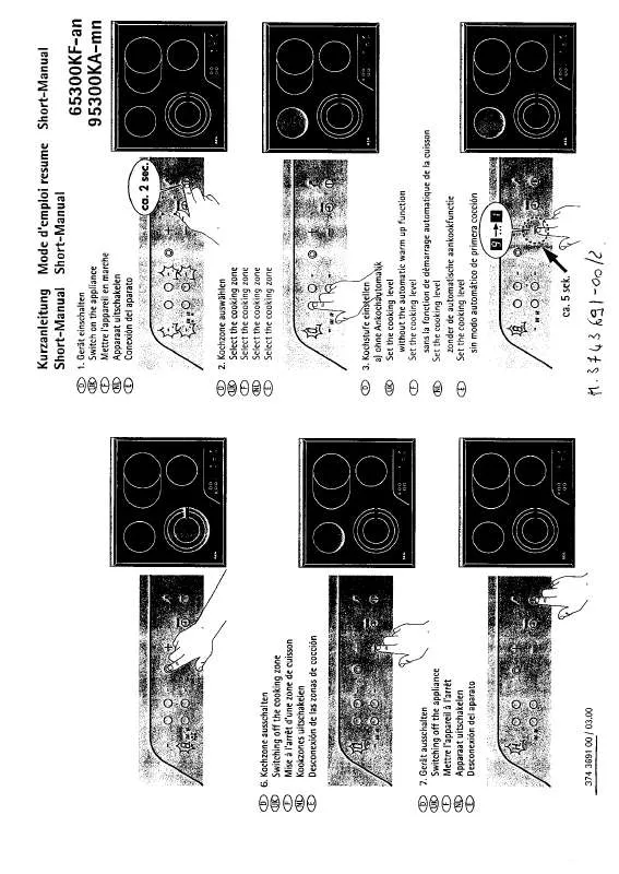 Mode d'emploi JUNO JCK 640E