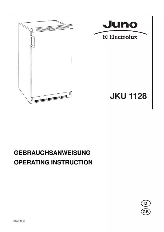 Mode d'emploi JUNO JKU1128