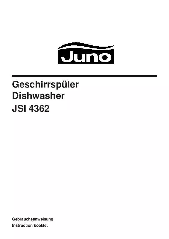 Mode d'emploi JUNO JSI4362B