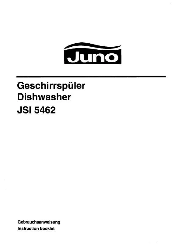 Mode d'emploi JUNO JSI5462E