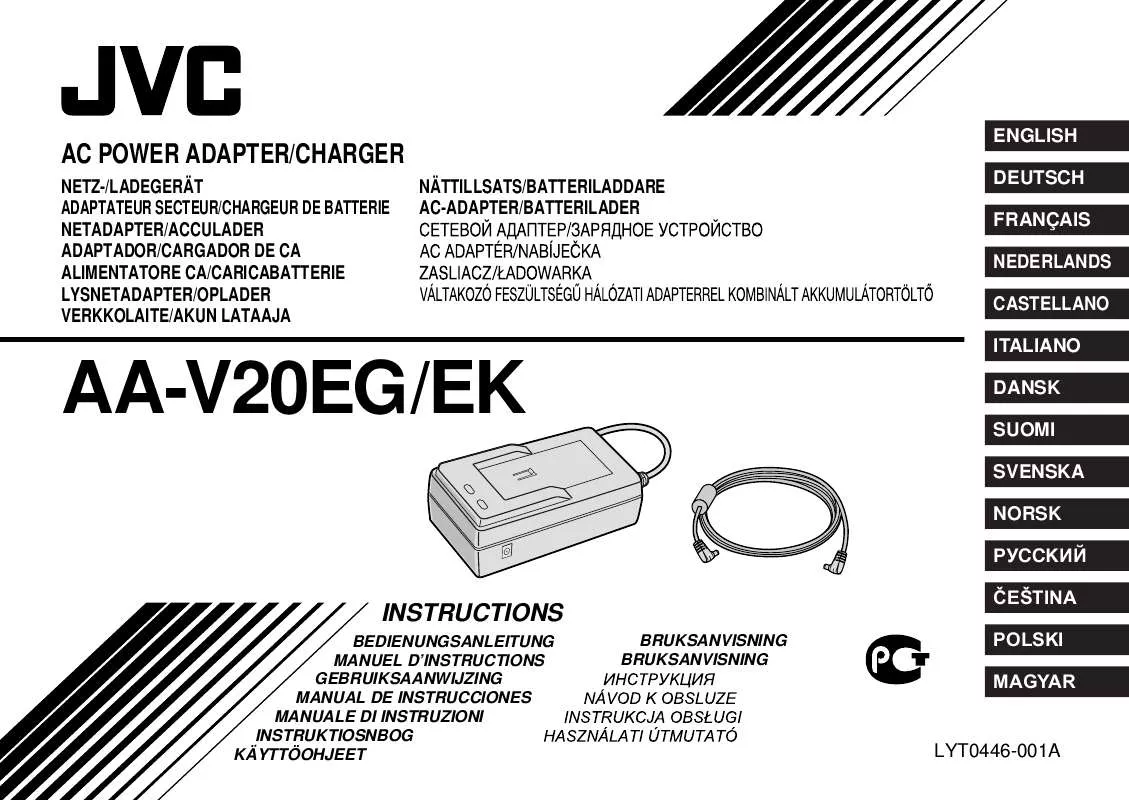 Mode d'emploi JVC AAV20EK-AA-V20