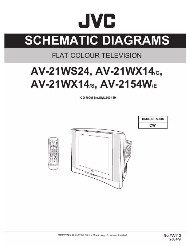 Mode d'emploi JVC AV-21WX14S