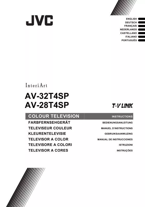 Mode d'emploi JVC AV-28T4SP