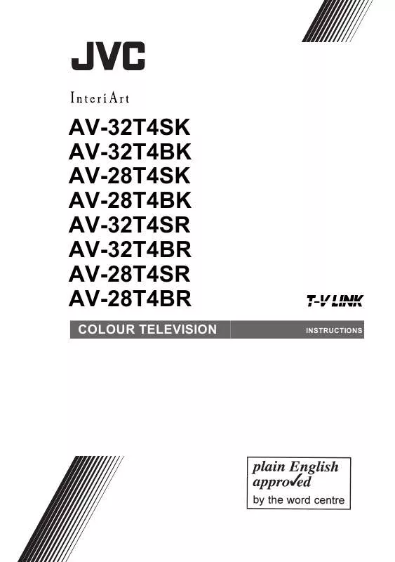 Mode d'emploi JVC AV-28T4SR