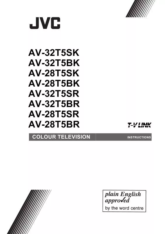 Mode d'emploi JVC AV-32T5BR