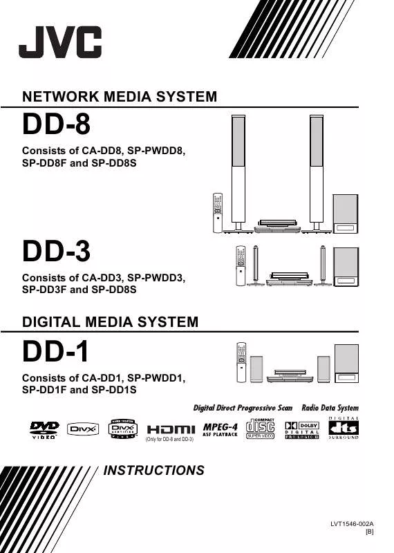 Mode d'emploi JVC DD-1