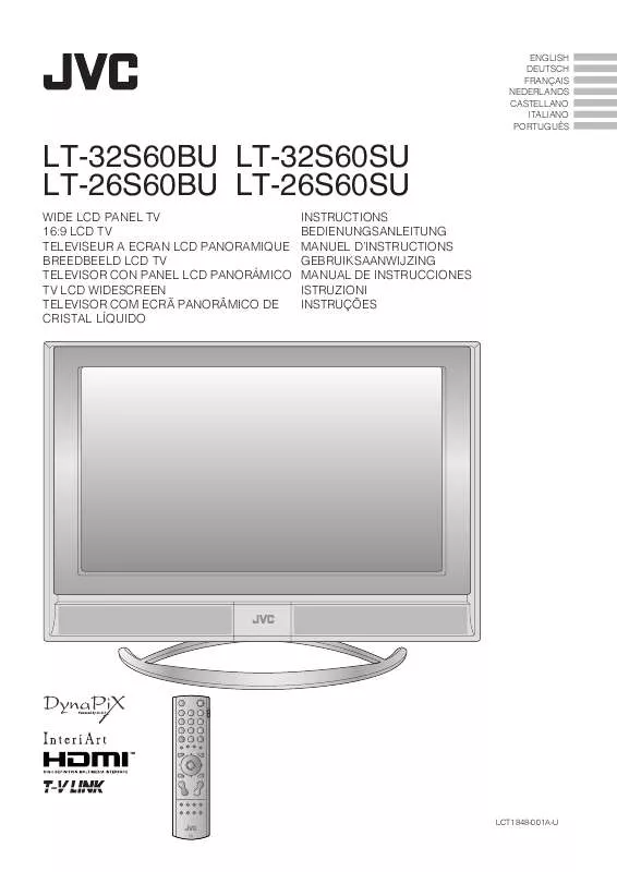 Mode d'emploi JVC LT32S60SU-LT-32S60