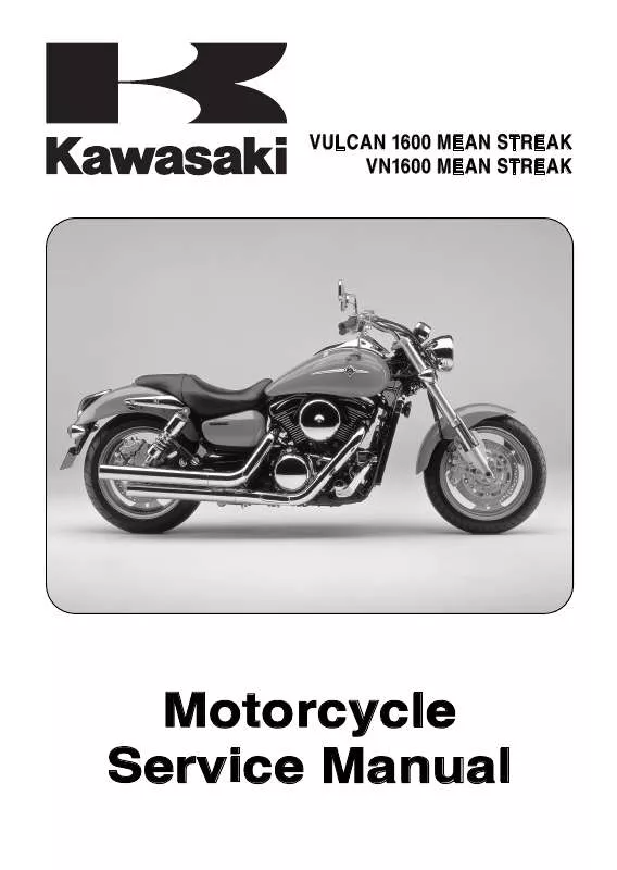 Mode d'emploi KAWASAKI VN1600 MEAN STREAK