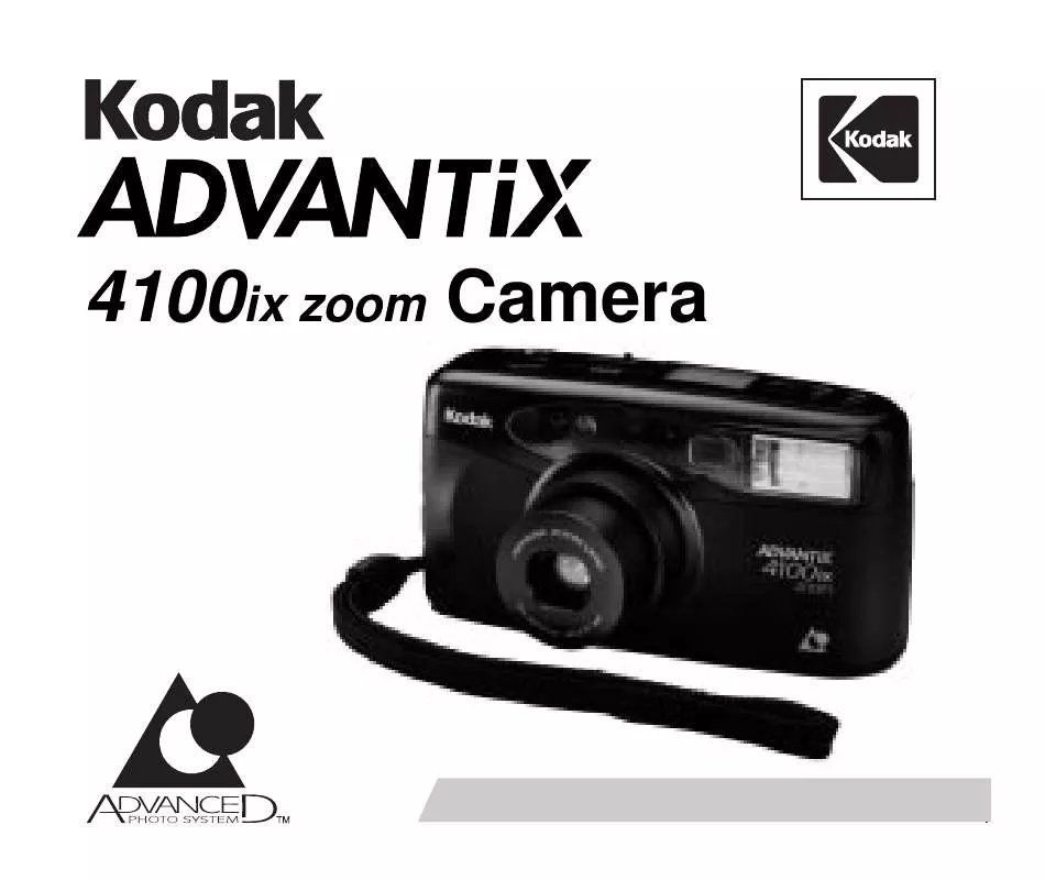 Mode d'emploi KODAK ADVANTIX 4100IX ZOOM