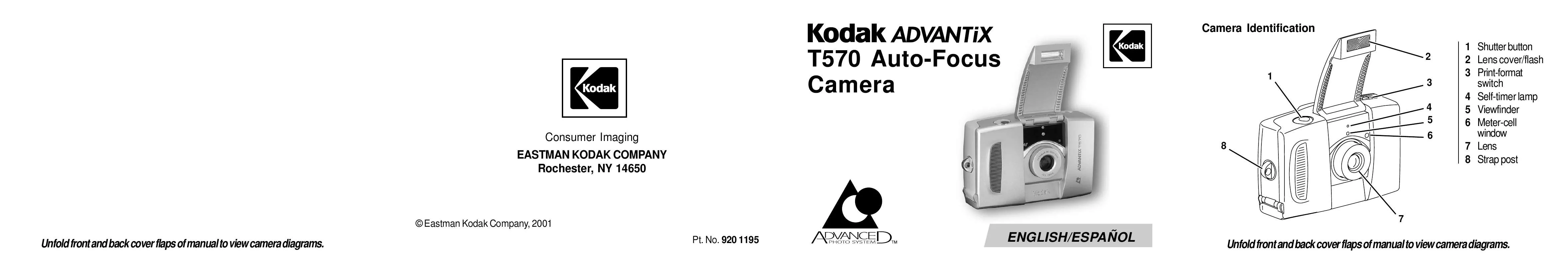 Mode d'emploi KODAK ADVANTIX T570