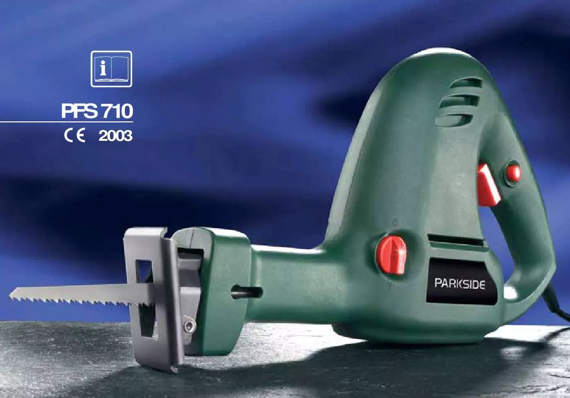 Mode d'emploi KOMPERNASS PARKSIDE PFS 710-KH 3136 SABRE SAW