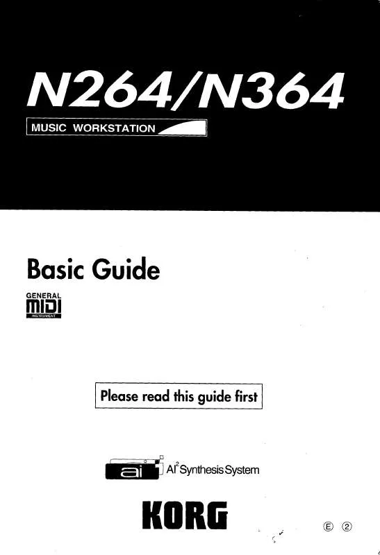 Mode d'emploi KORG N264