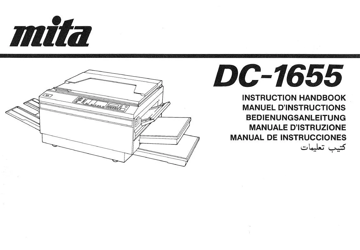 Mode d'emploi KYOCERA DC-1655