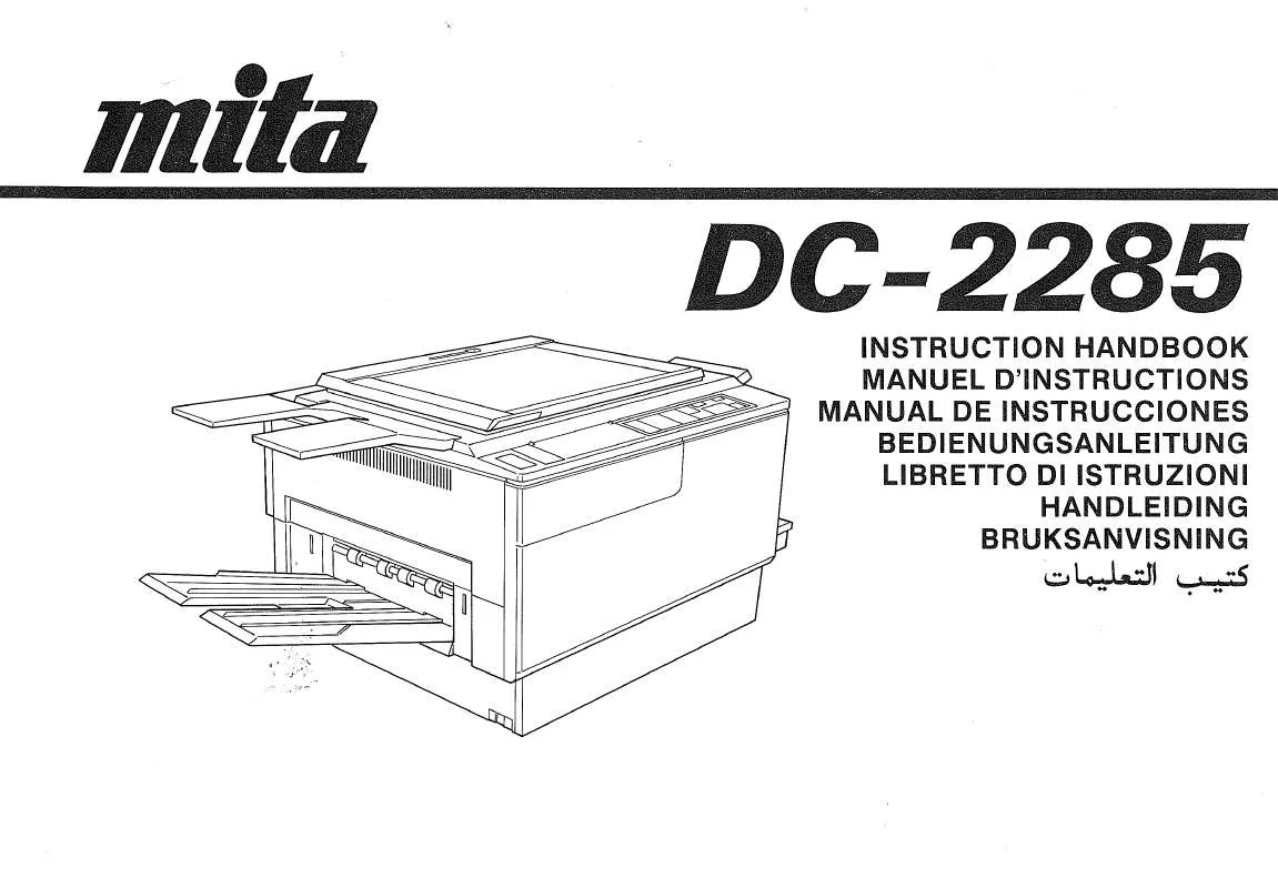 Mode d'emploi KYOCERA DC-2285