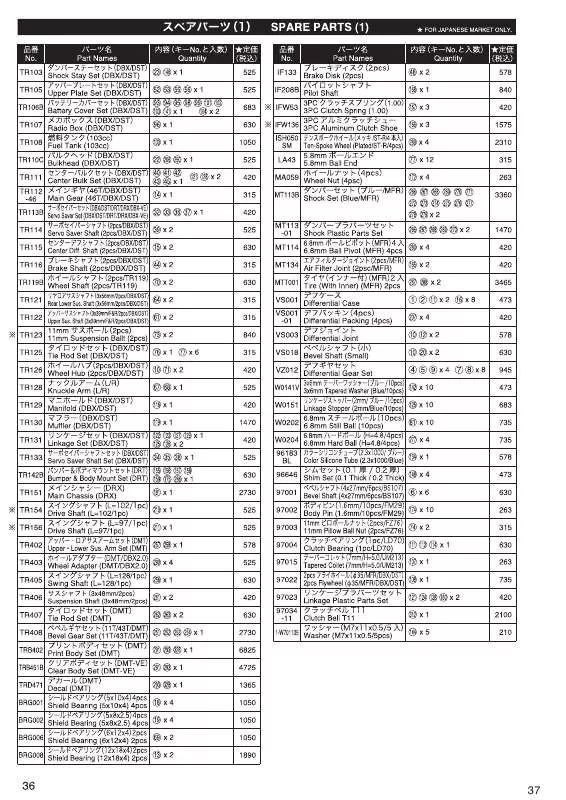 Mode d'emploi KYOSHO DMT SPO