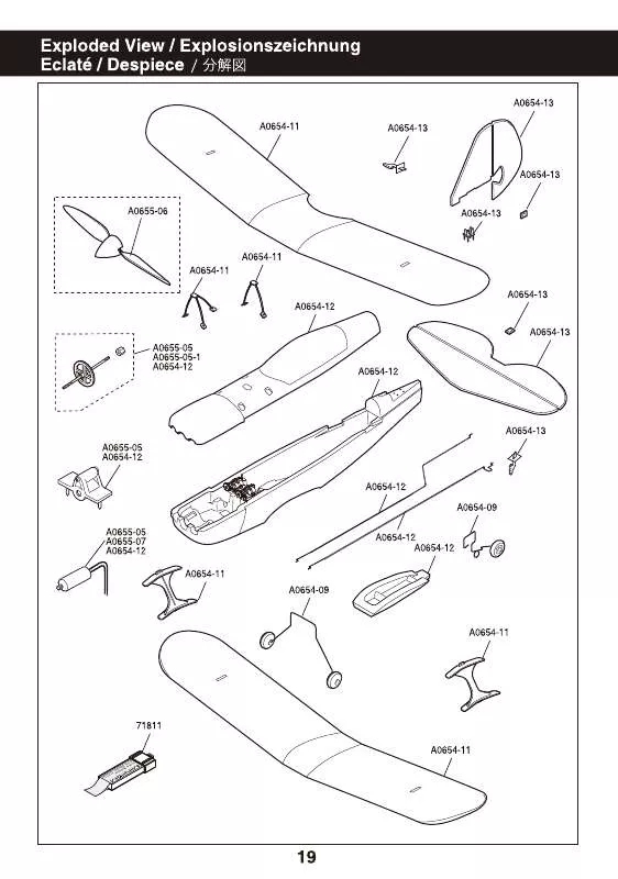 Mode d'emploi KYOSHO MINIUM CHRISTEN