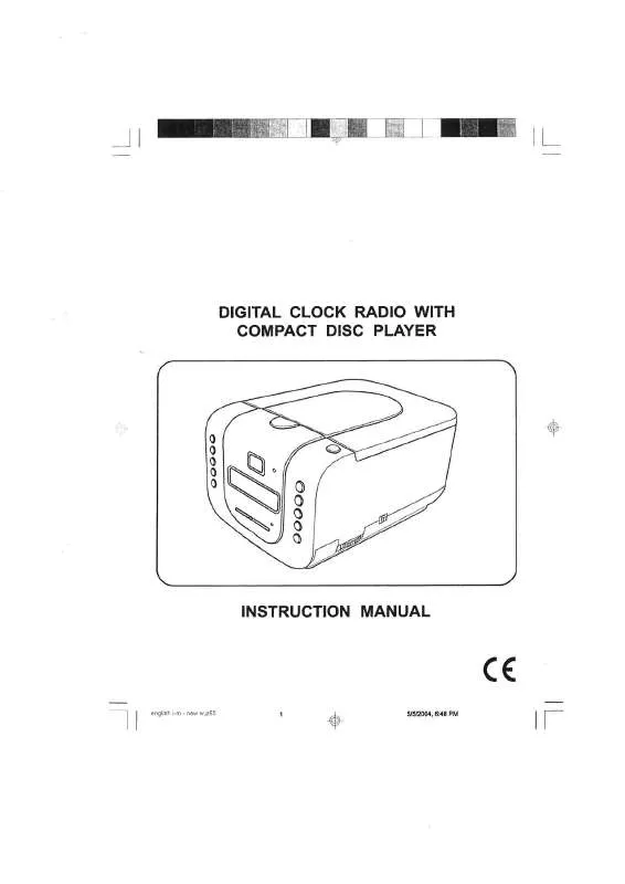 Mode d'emploi LENCO CR-2000