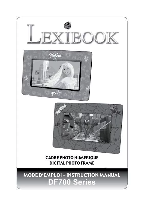 Mode d'emploi LEXIBOOK DIGITAL PHOTO FRAME