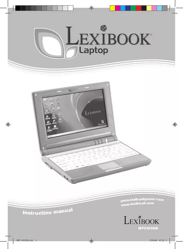 Mode d'emploi LEXIBOOK MD600GB