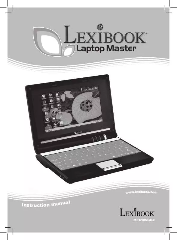 Mode d'emploi LEXIBOOK MFC105GBZ