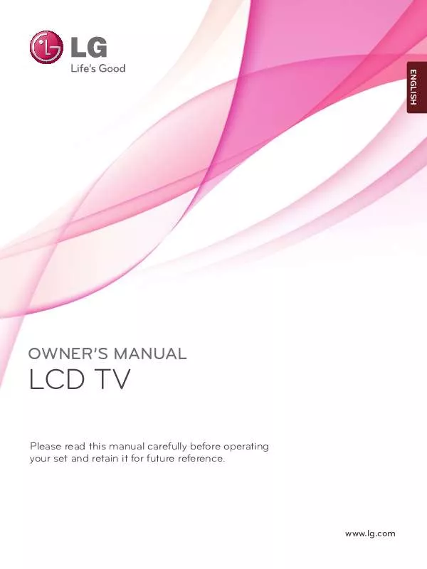 Mode d'emploi LG 32LD650H