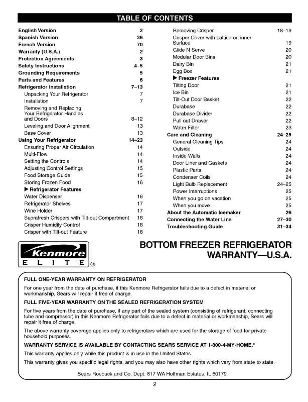 Mode d'emploi LG 75552